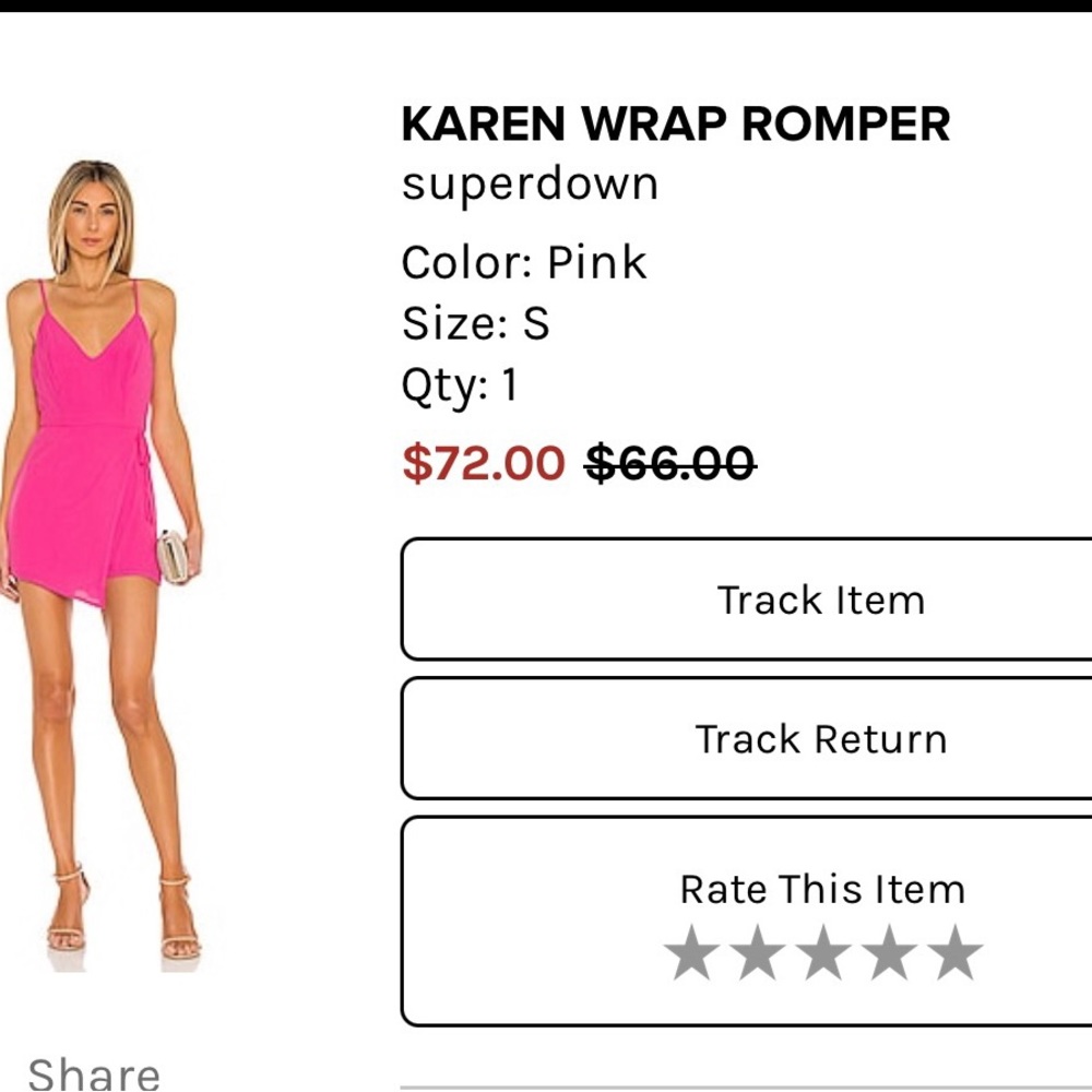 Super down - Karen wrap romper